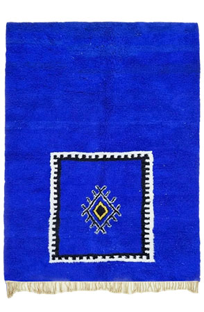 Blue Moroccan Berber Rug