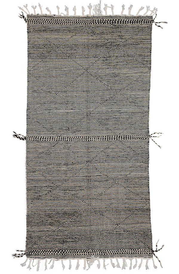 Gray Minimalist Rug