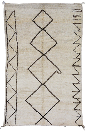 Ivory Lozenges Rug