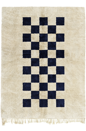 Navy Blue Classic Grid