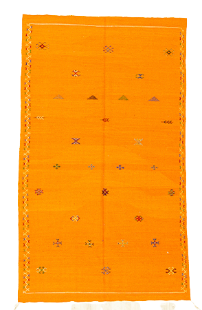 Orange Vintage Kilim