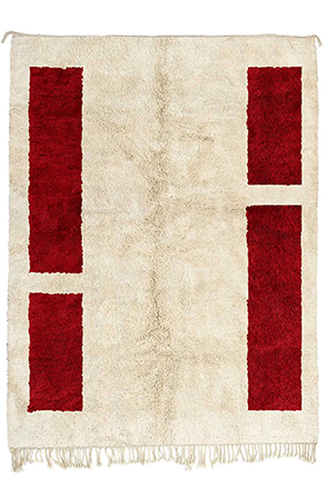 Red Shag Rug