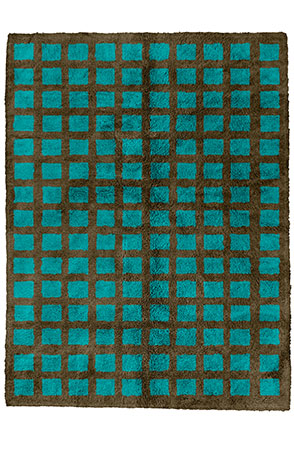 Turquoise Gambit Rug