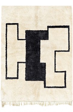 Abstract Boho Rug 1966