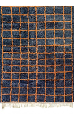 Blue Beni Check 4364