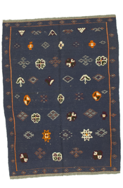 Blue Kilim 1692