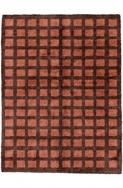 Brown Crooked Rug 2300