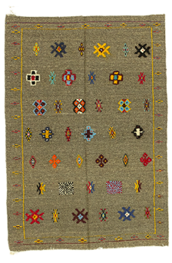 Brown Kilim 1681