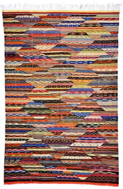 Colorful Kilim Rug 1014