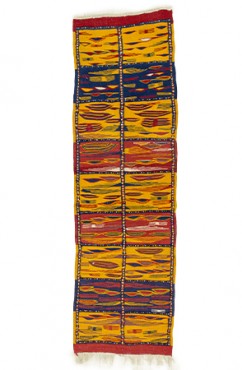 Colorful Kilim Floor Runner 1373