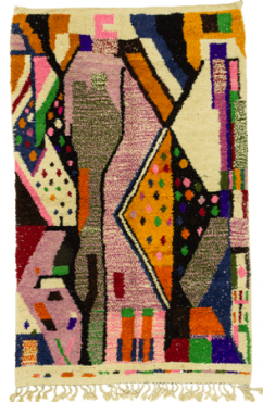 Contemporary Abstract Rug 1223