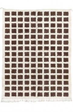 Dark Brown Checkerboard Rug 2012