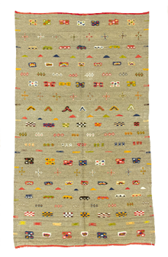 Grey Berber Kilim 1575