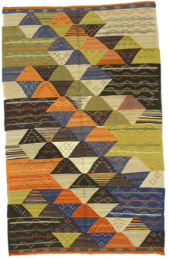 Light Colored Kilim 1797
