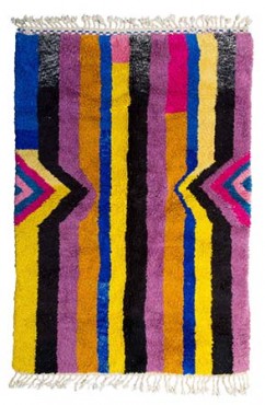 Lucid Abstract Moroccan Rug 2911