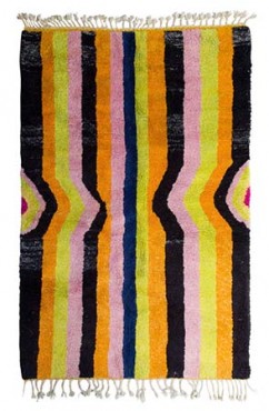 Luminous Abstract Moroccan Rug 2912