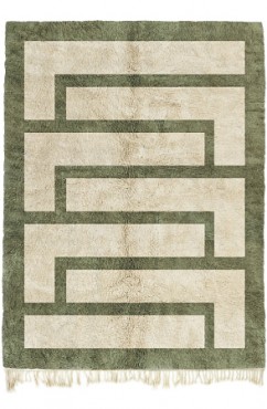 Green Kasbah Kaleidoscope Rug 4048