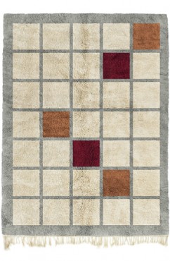 Grey Grid 4151