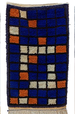 Dark Blue Moroccan Rug 5218