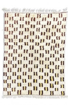Patterned Berber Area Rug 2741
