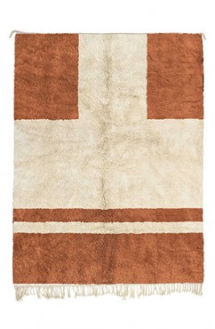 Perfectly Brown Geometric Rug 2819