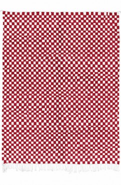 Red Checkered Rug 2002