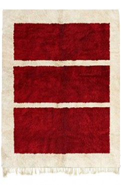 Red Geometric Rug 3120