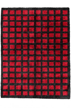 Red Tic-tac-toe Rug 2374