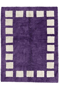 Velvet Poly Block Rug 2208