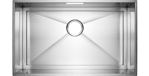 TARO 67G - BATI FOND INOX - HABILLAGE LATERAL 20MM